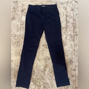 Men’s Express Slim stretch fit chinos in Navy